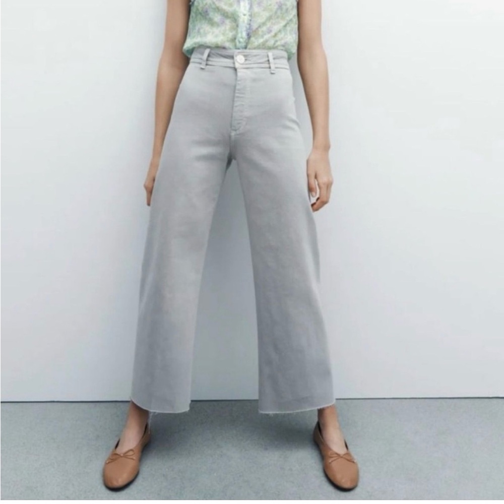 Zara marine straight jeans size 12